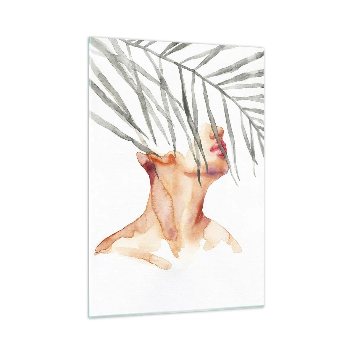 Tablou pe sticlă - Simțiți pulsul tropicelor - 50x70 cm