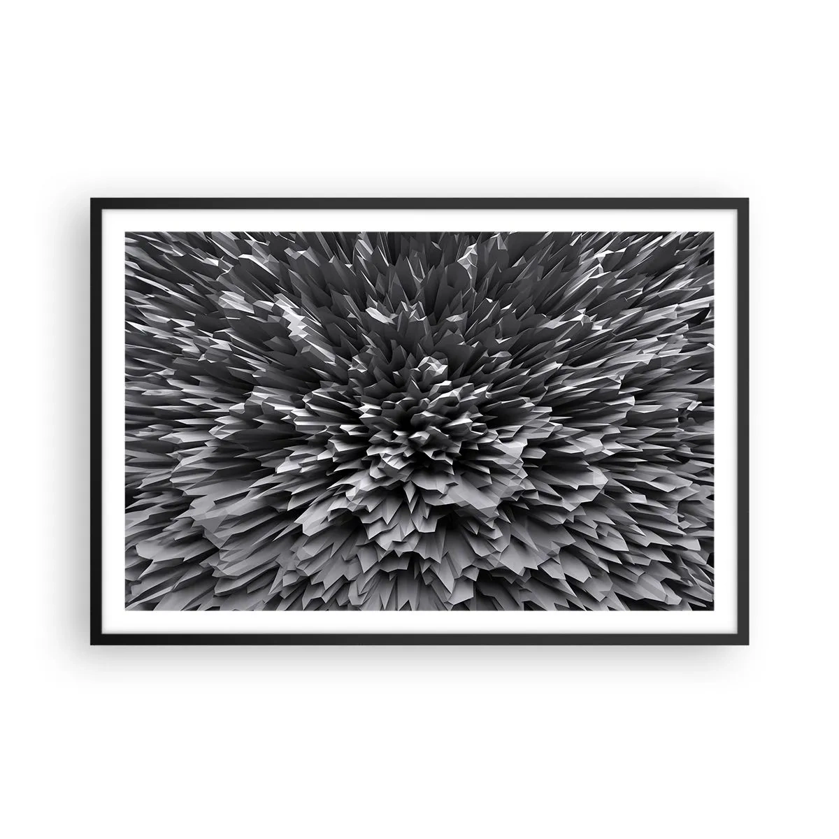 Poster în ramă neagră - Mai ascuțit nu se poate - 91x61 cm