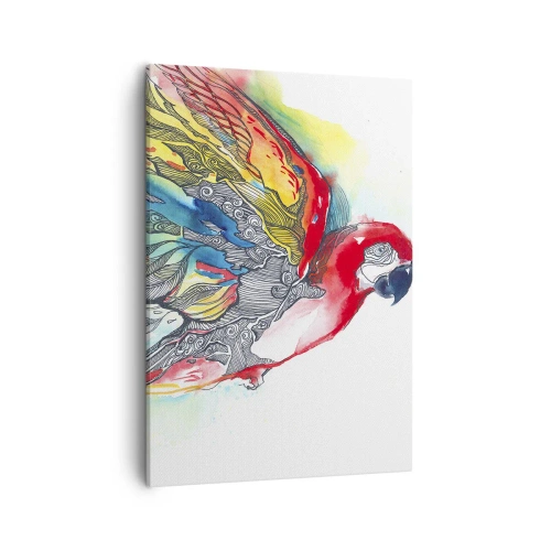 Tablou pe pânză - Trăiește în culori - 50x70 cm