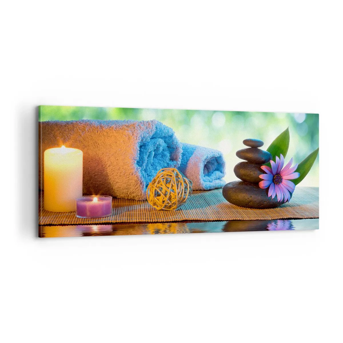 Tablou pe pânză - Timp pentru corp - 100x40 cm