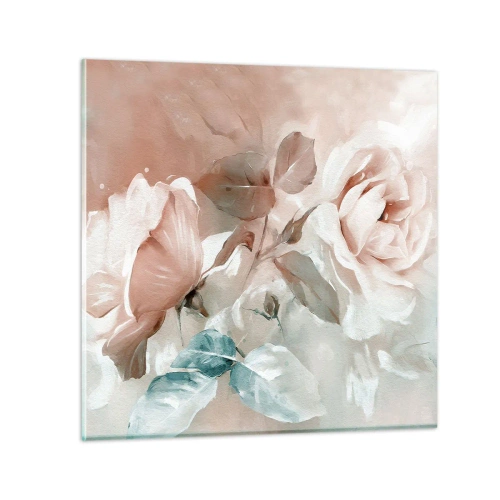 Tablou pe sticlă - Spiritul romantismului - 30x30 cm