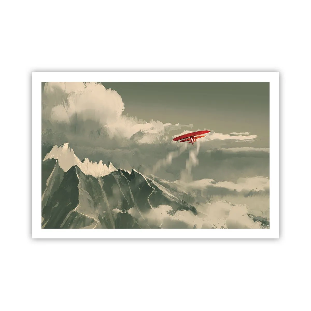 Poster - Un pionier neînfricat - 91x61 cm