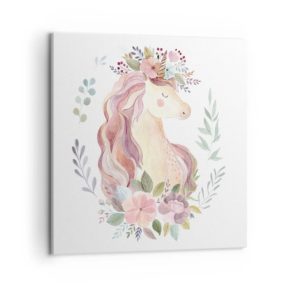 Tablou pe pânză - O invitație în lumea basmelor - 50x50 cm