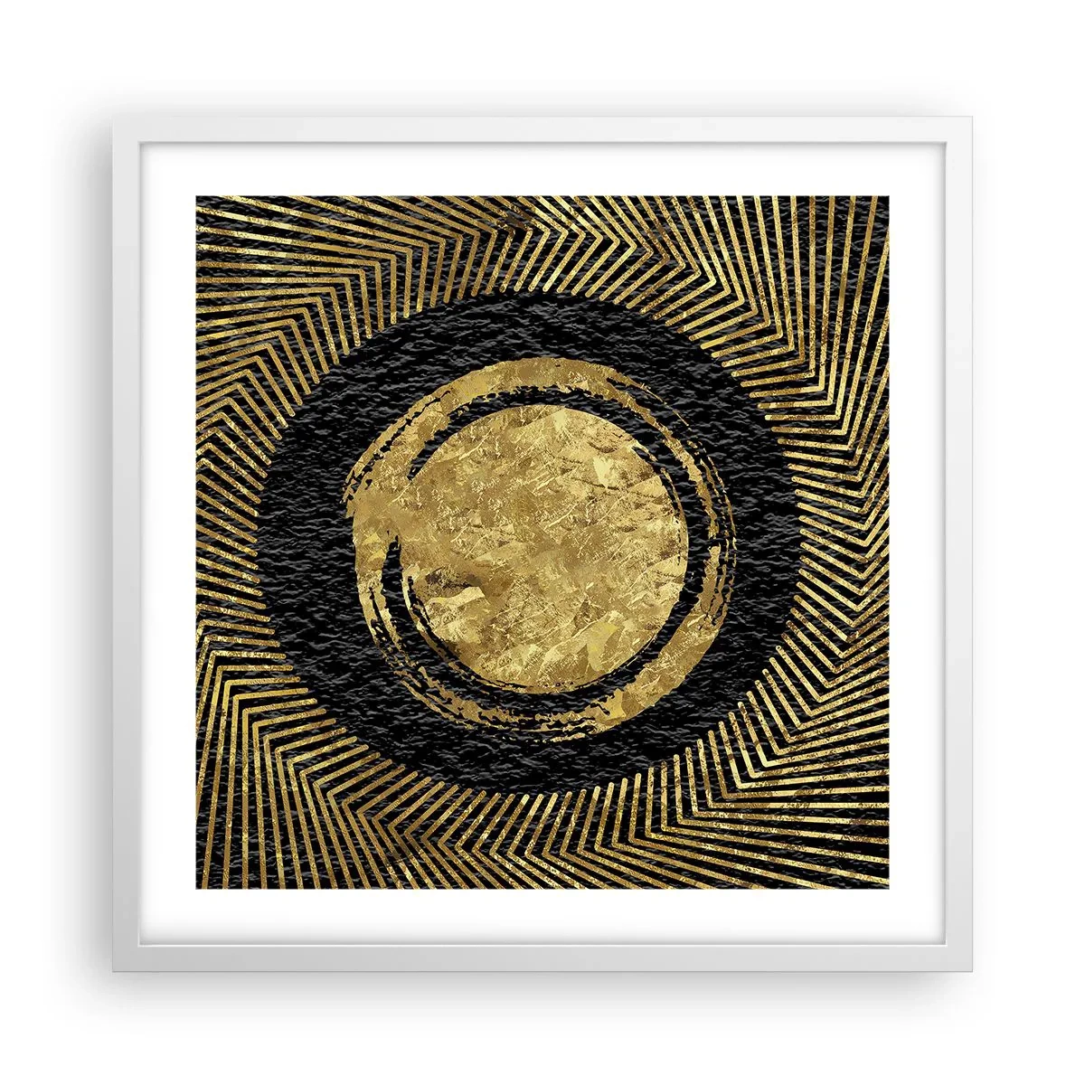 Poster în ramă albă - Compoziție glamour - 50x50 cm