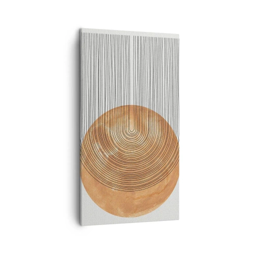 Tablou pe pânză - Compoziția solară - 45x80 cm