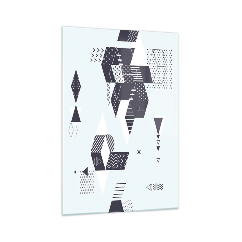 Tablou pe sticlă - În sufletul matematicii - 70x100 cm