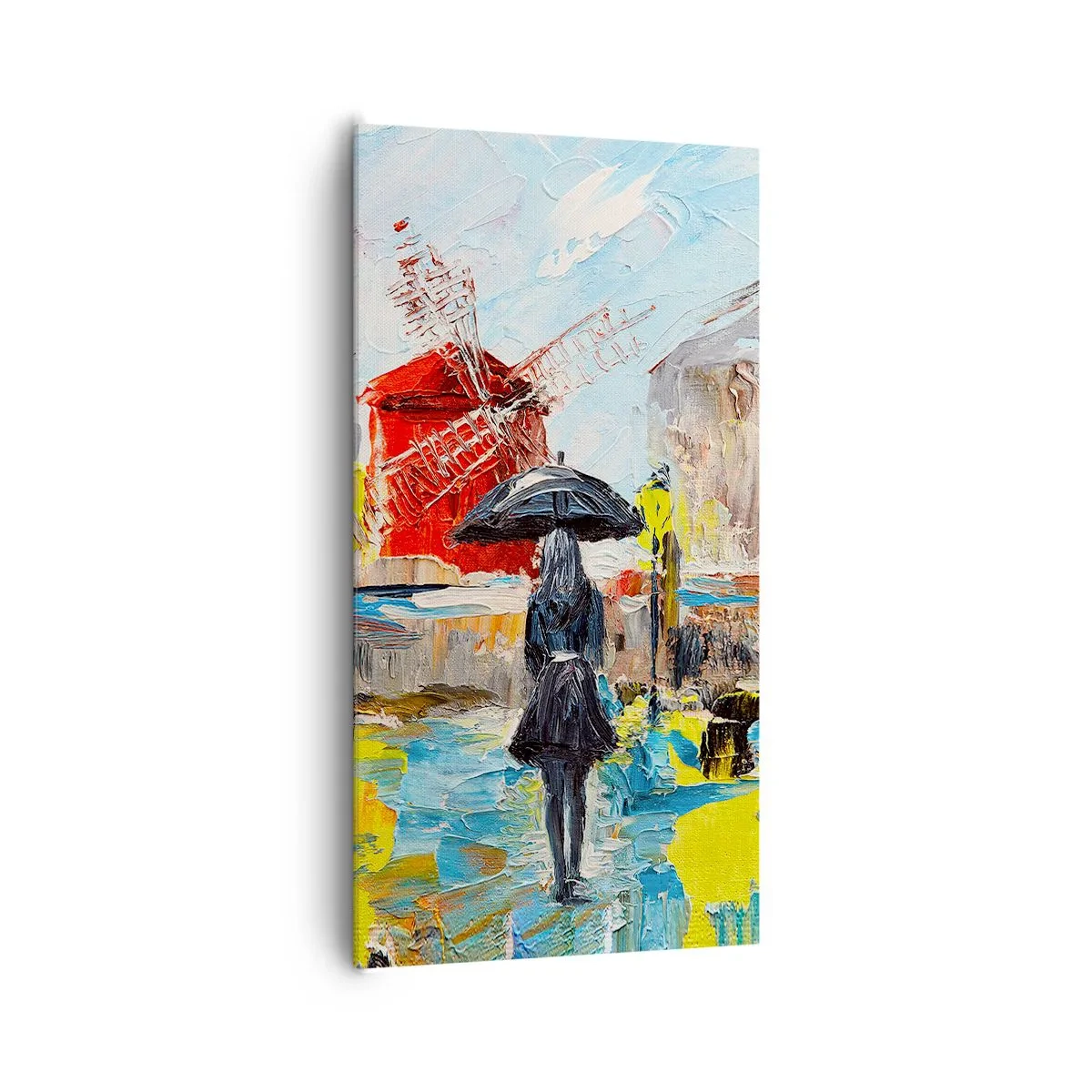 Tablou pe pânză - Legende pariziene - 65x120 cm