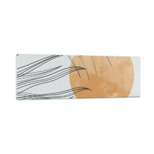 Tablou pe sticlă - Întotdeauna spre soare - 160x50 cm