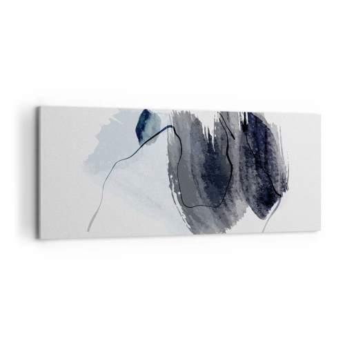 Tablou pe pânză - Intensitate și mișcare - 100x40 cm