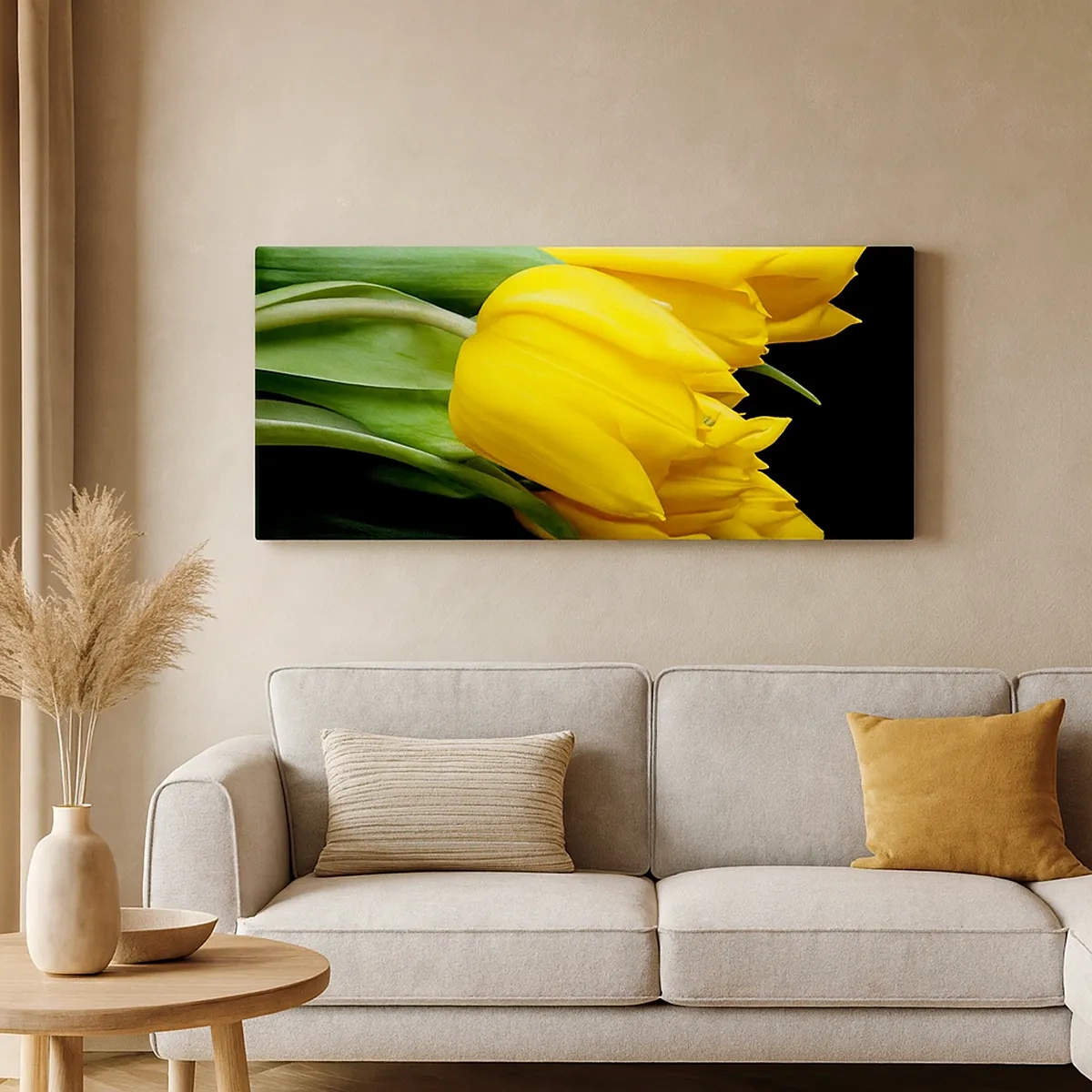 Tablou pe pânză - Răsărind din soarele pur - 30x30 cm