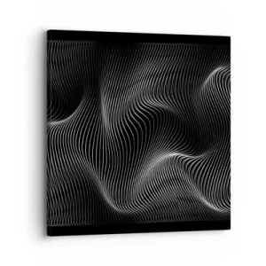 Tablou pe pânză - Dansul luminii în spațiu - 30x30 cm