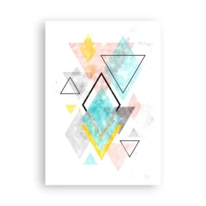 Poster - Joc geometric - 70x100 cm