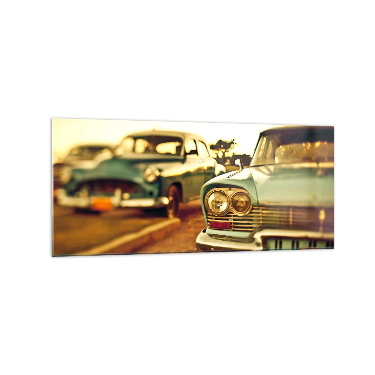 Tablou pe sticlă - Vom aștepta și vom vedea - 120x50 cm