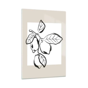 Tablou pe sticlă - Unde se coace lămâia... - 50x70 cm