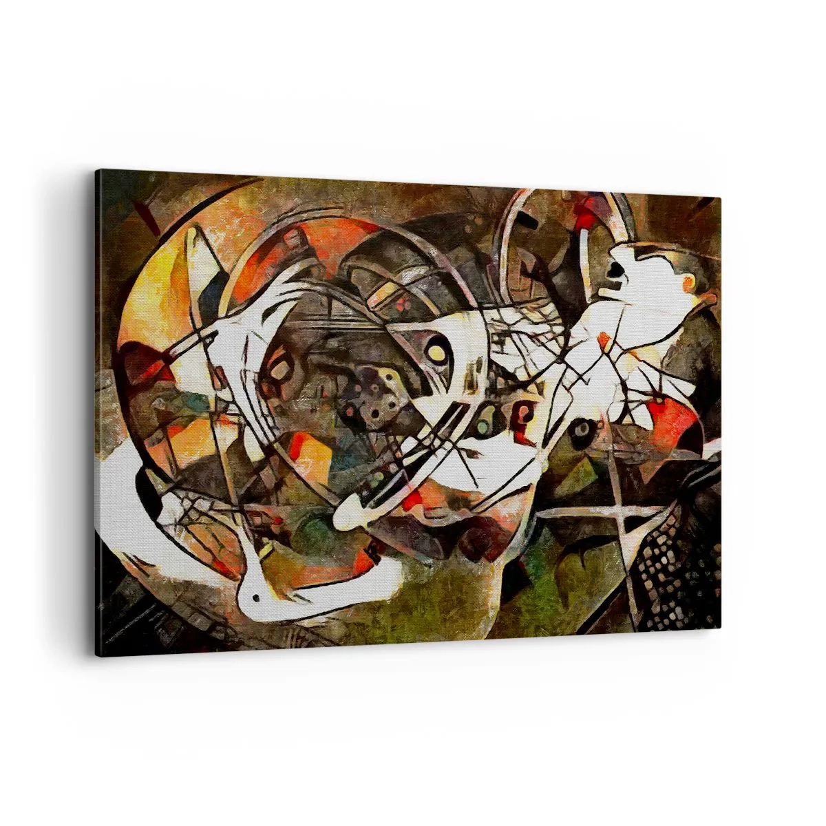 Tablou pe pânză - Auziți mișcarea? - 120x80 cm