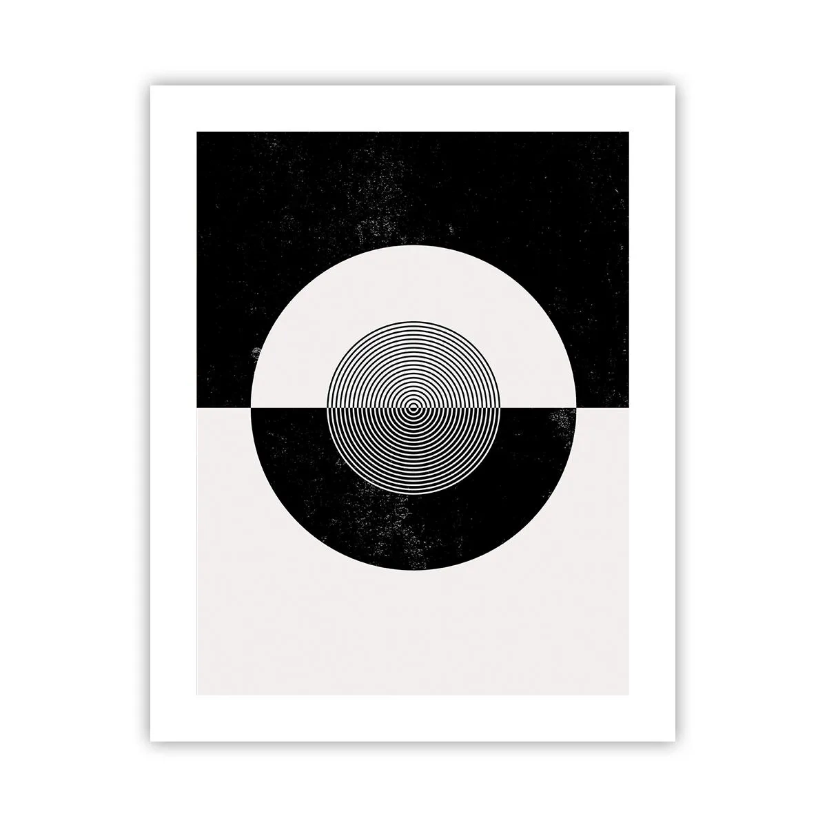 Poster - Armonie în alb și negru - 40x50 cm