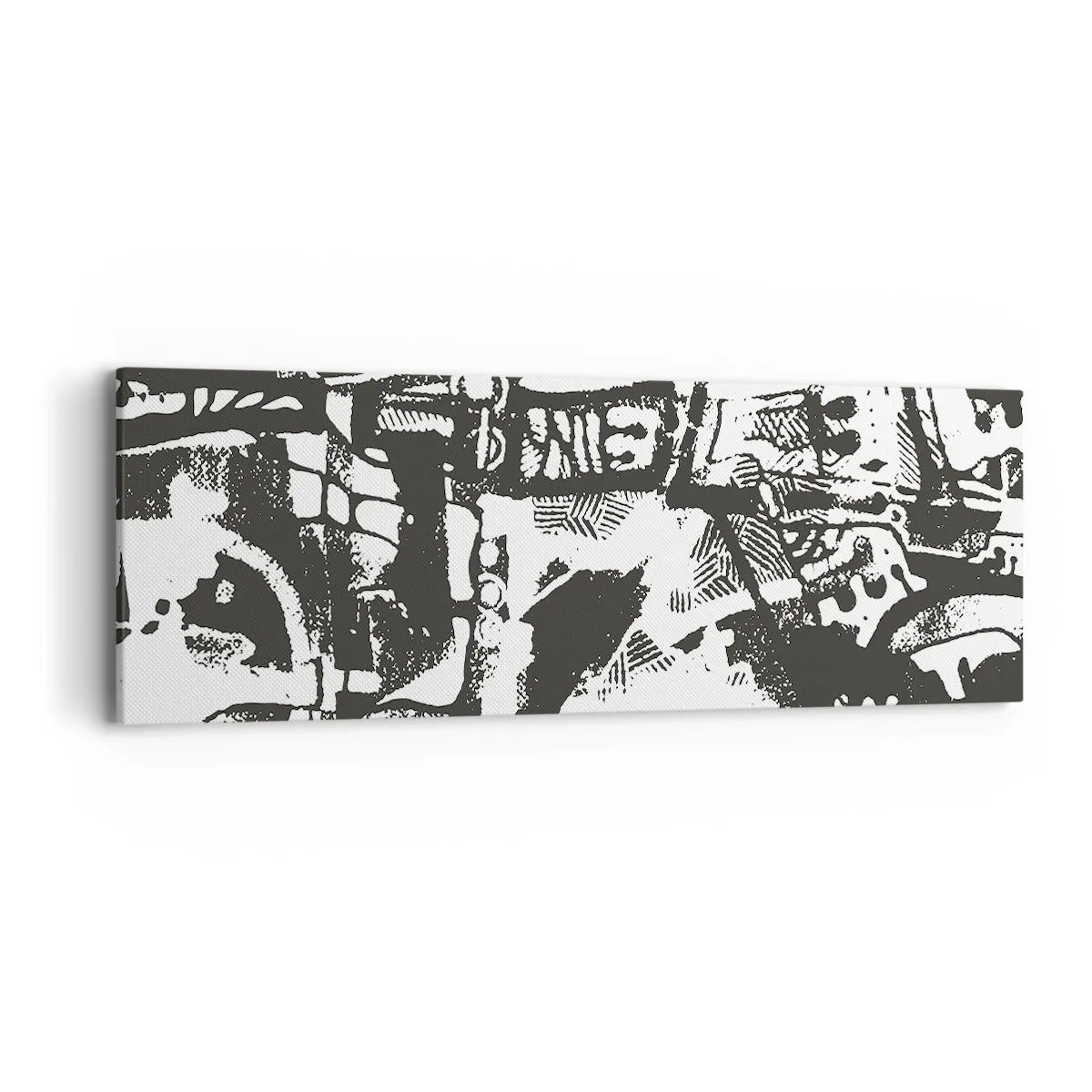 Tablou pe pânză - Ordine sau haos? - 90x30 cm