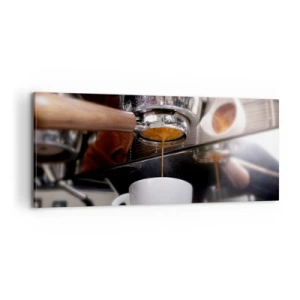 Tablou pe pânză - Cel mai bun moment al zilei - 100x40 cm