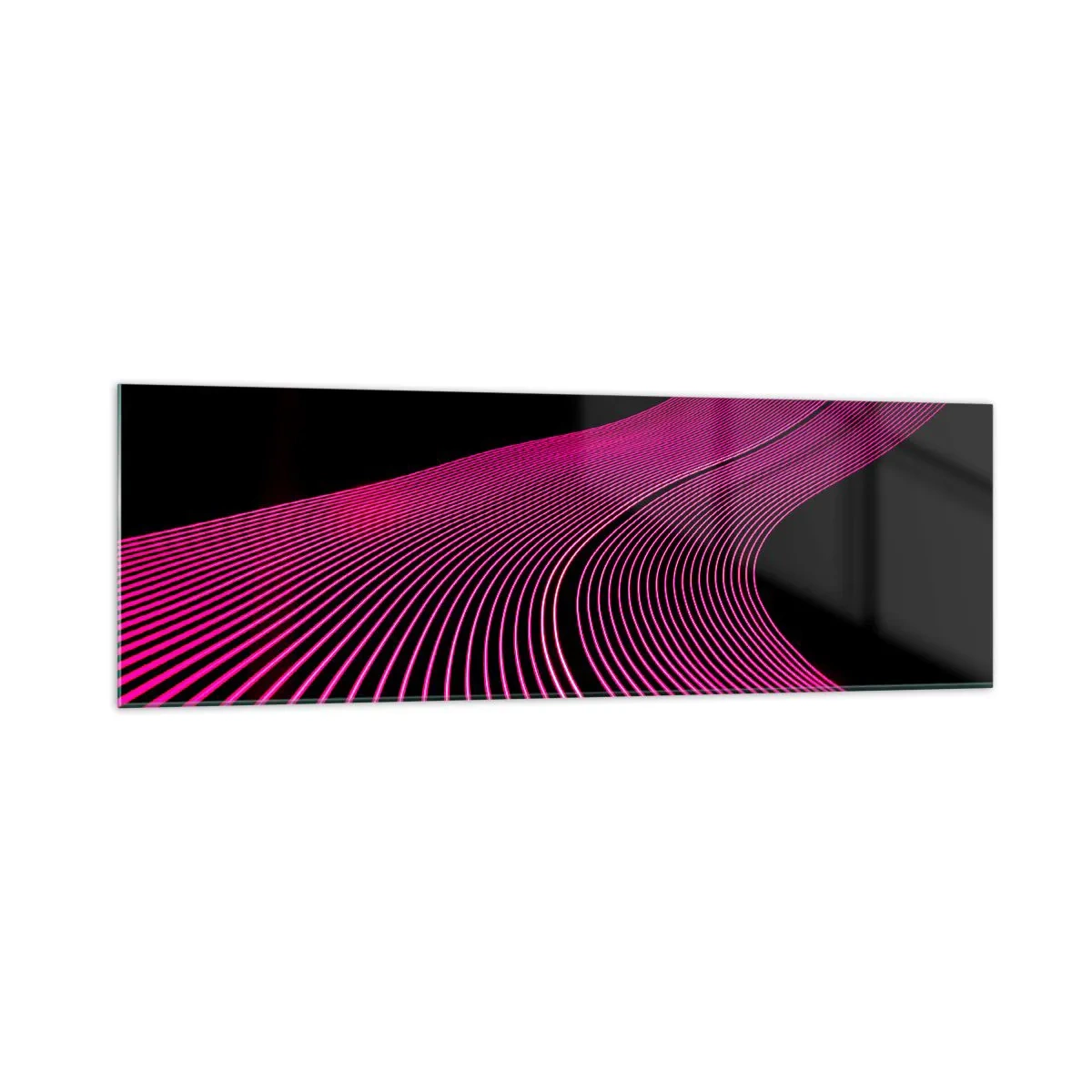 Tablou pe sticlă - Bulevardul de lumină - 160x50 cm