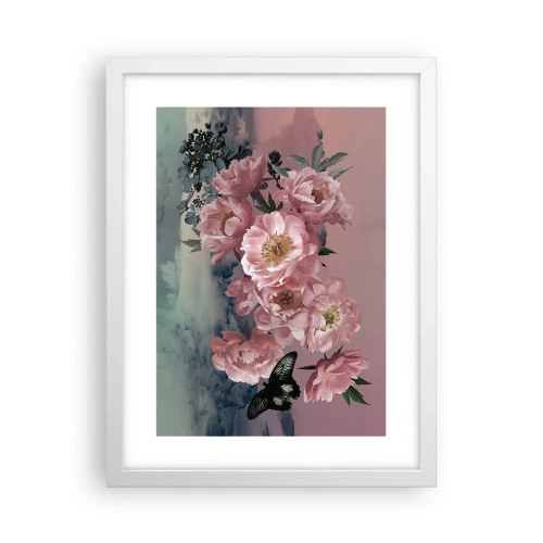 Poster în ramă albă - Apogeul romantismului - 30x40 cm