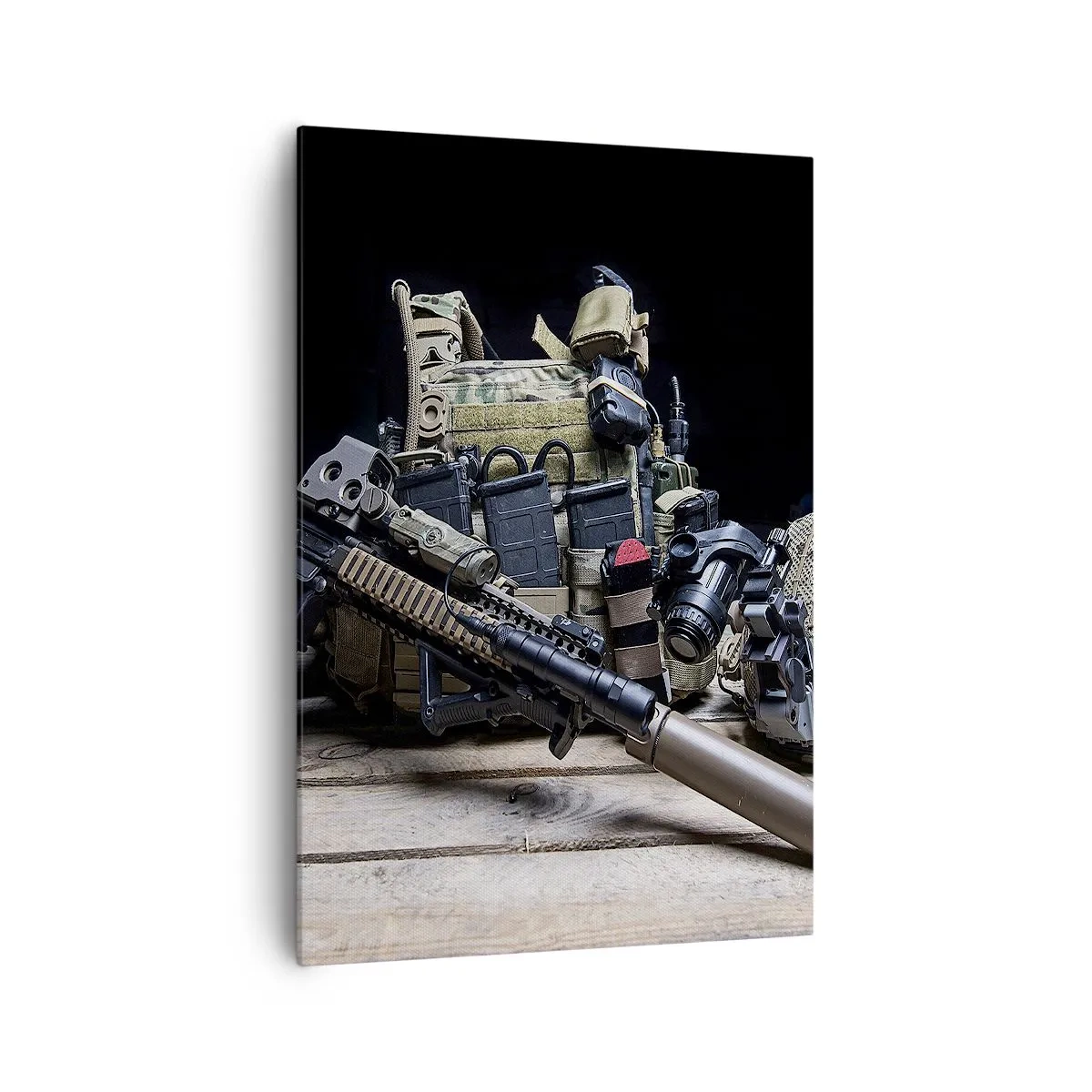 Tablou pe pânză - Pe loc repaus! - 70x100 cm