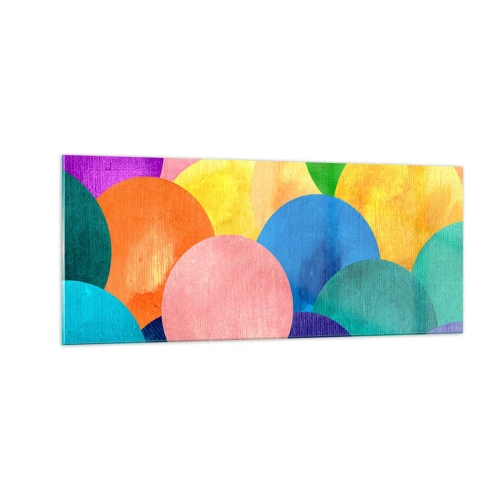 Tablou pe sticlă - Plenitudinea originară a vieții - 100x40 cm