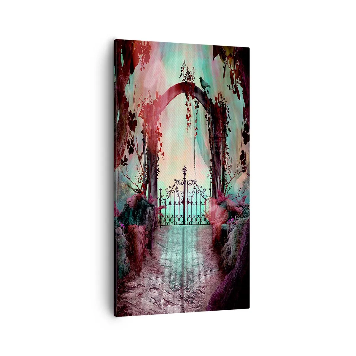 Tablou pe pânză - Grădina secretă - 55x100 cm