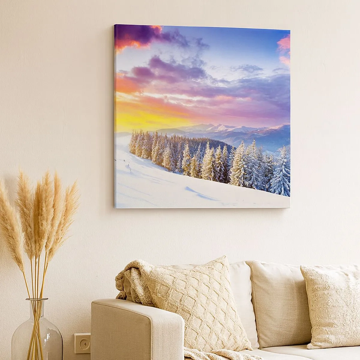 Tablou pe pânză - În plină zi - 30x30 cm