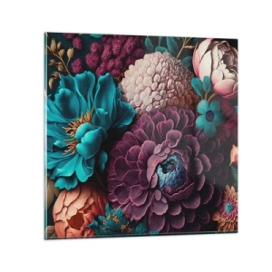 Tablou pe sticlă - Natura în abundență - 70x70 cm