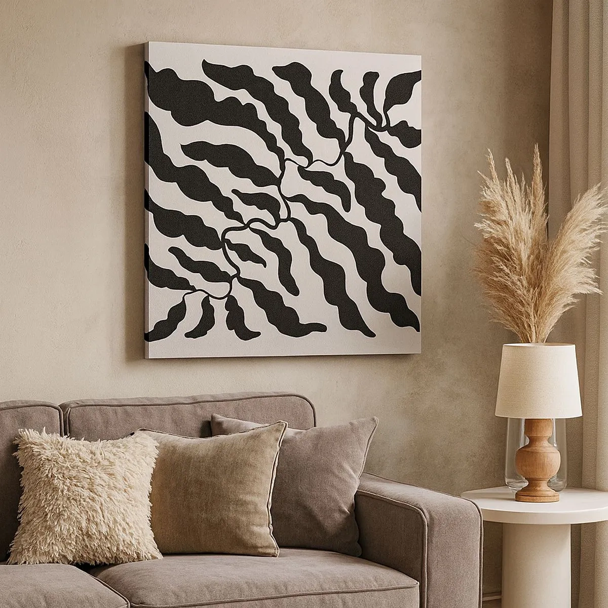 Tablou pe pânză - Natura pătratului - 30x30 cm