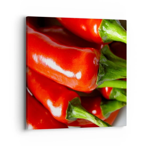 Tablou pe pânză - Suculent, strălucitor, neted - 40x40 cm