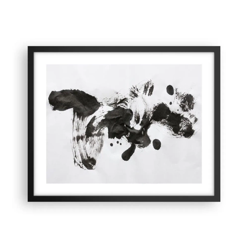 Poster în ramă neagră - Metodă în nebunie? - 50x40 cm