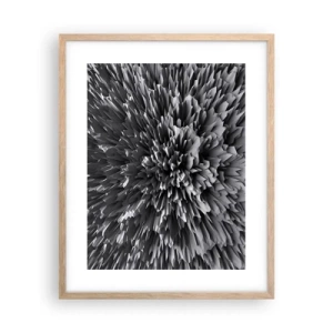 Poster în ramă de stejar deschis - Mai ascuțit nu se poate - 40x50 cm