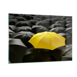 Tablou pe sticlă - La revedere, tristețe - 120x80 cm