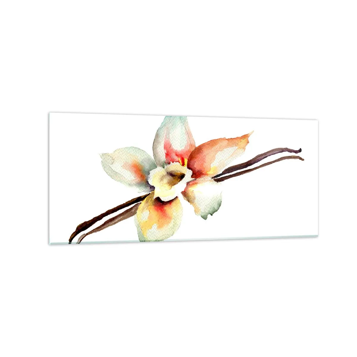 Tablou pe sticlă - Dulceața stropită - 120x50 cm