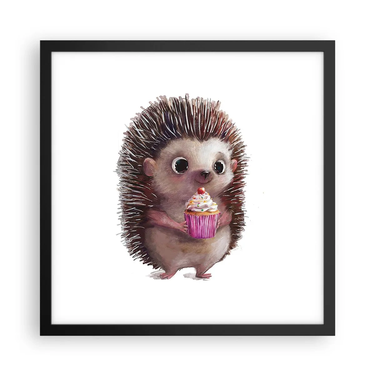 Poster în ramă neagră - Fiecare zi este o sărbătoare - 40x40 cm