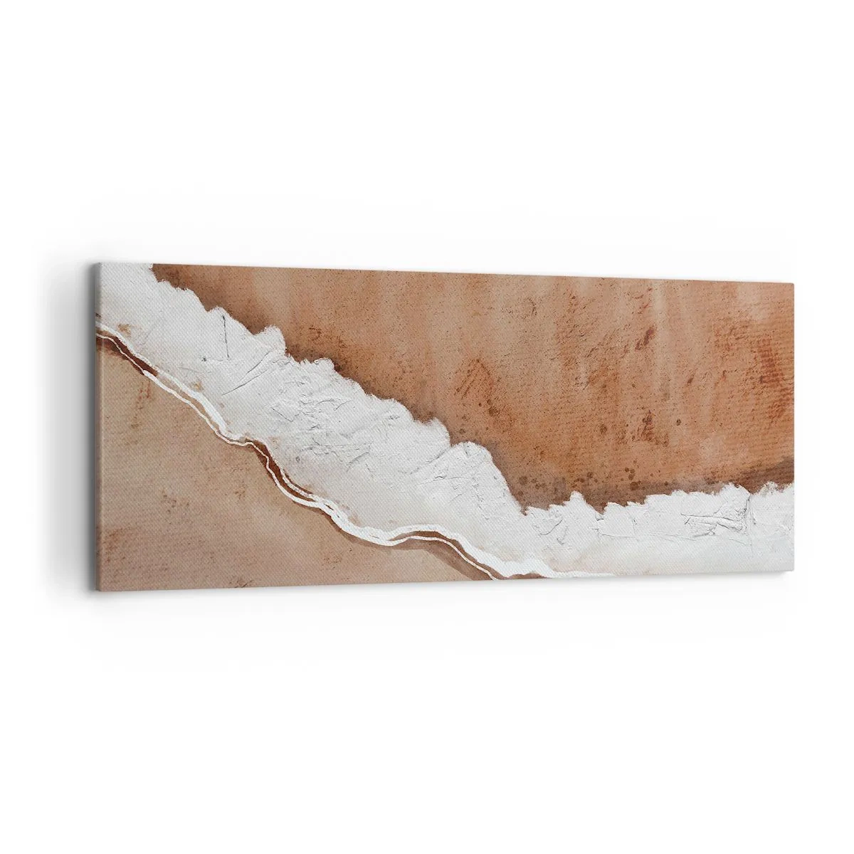 Tablou pe pânză - În culorile pământului - 120x50 cm