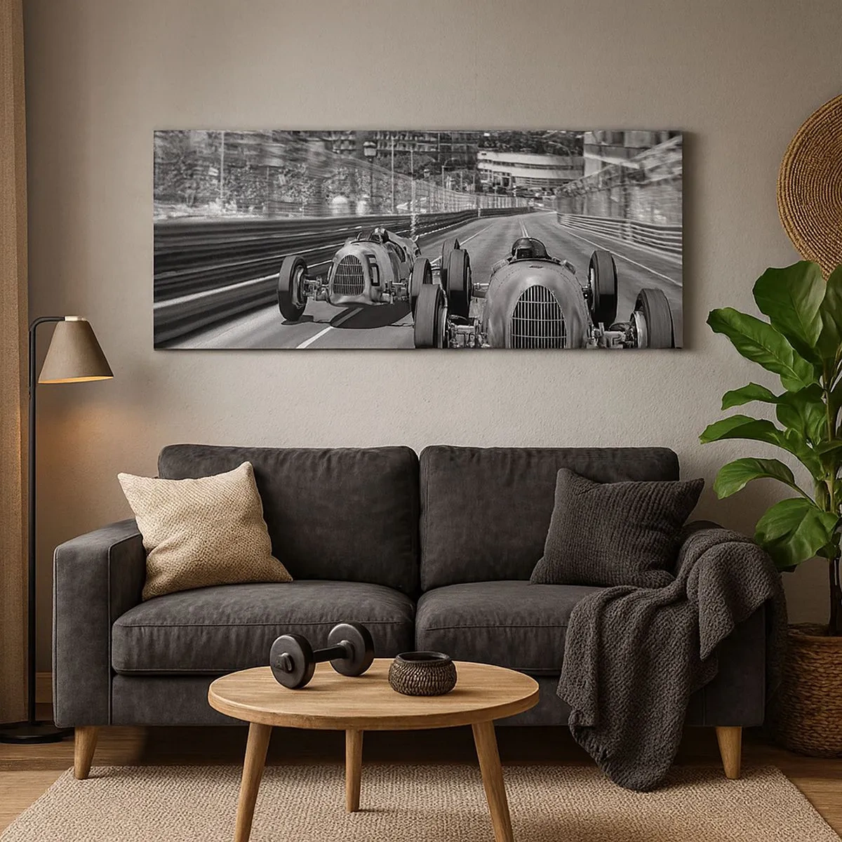 Tablou pe pânză - A fost odată ca niciodată în Monte Carlo - 100x40 cm