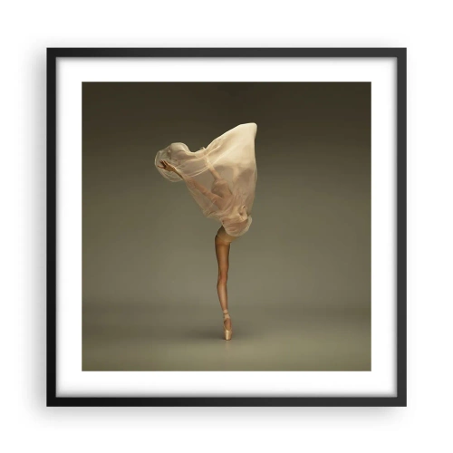 Poster în ramă neagră - Pe cale să zboare - 50x50 cm