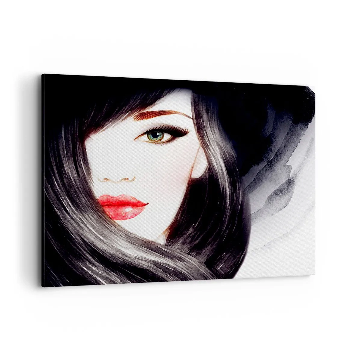 Tablou pe pânză - Privirea de safir - 100x70 cm