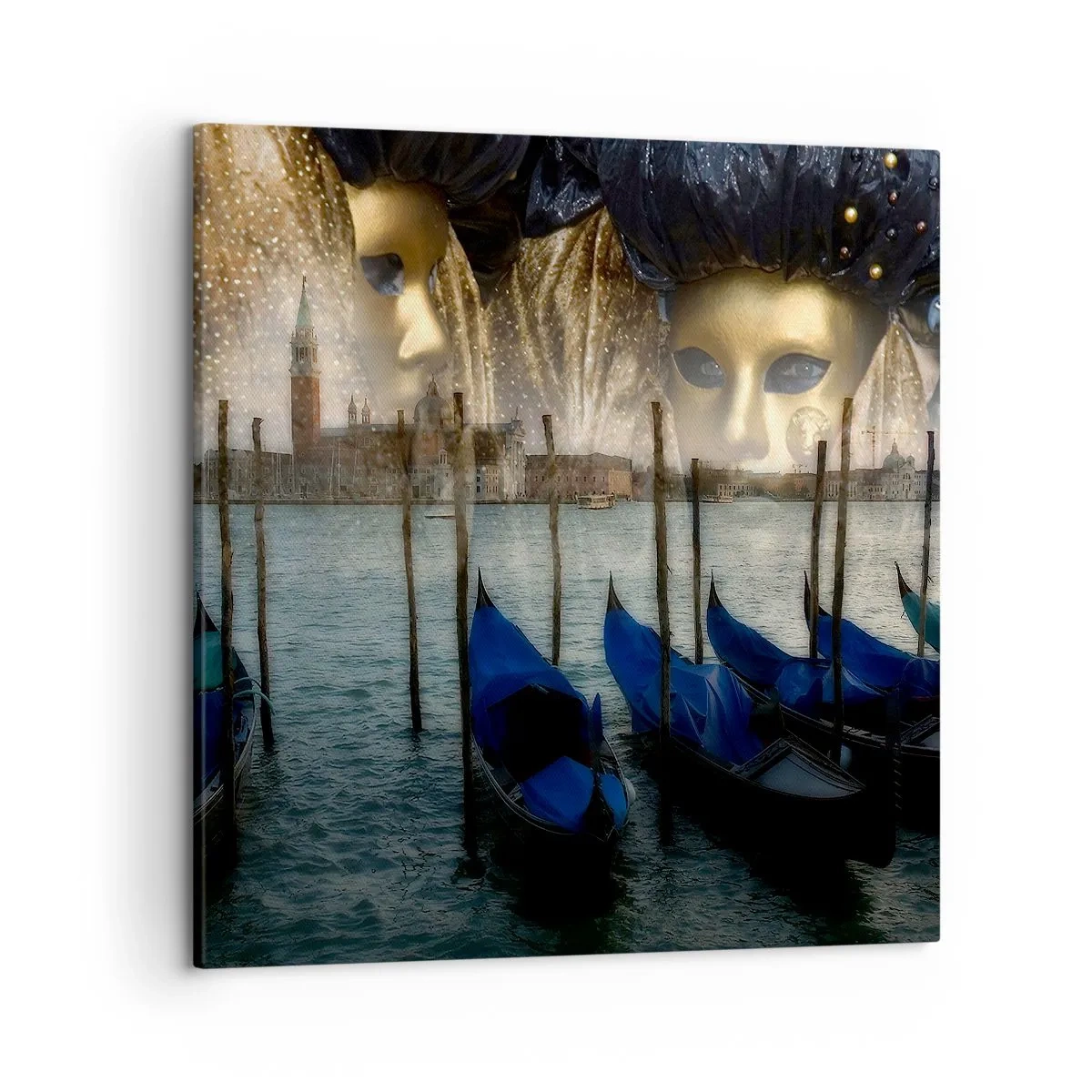 Tablou pe pânză - Să înceapă carnavalul - 50x50 cm