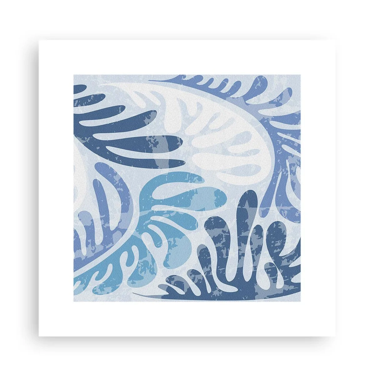 Poster - Ferigi albastre - 30x30 cm