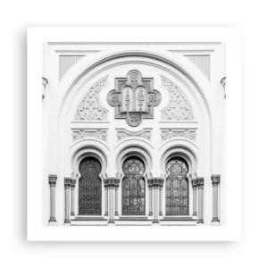 Poster - La granița dintre culturi - 50x50 cm