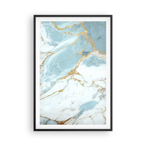 Poster în ramă neagră - Bogăția pietrei - 61x91 cm