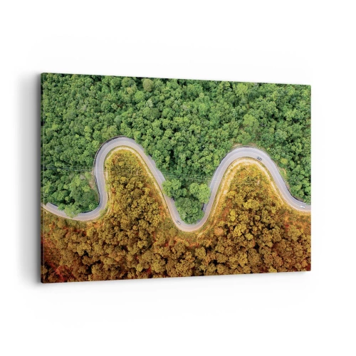 Tablou pe pânză - Frontiere și defilee - 100x70 cm