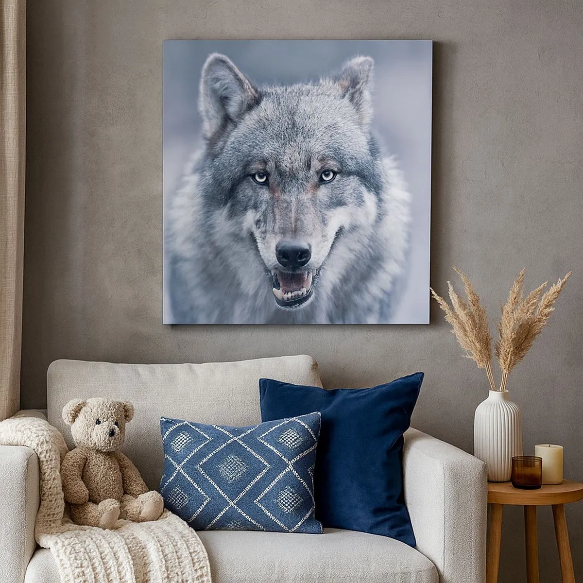 Tablou pe pânză - Accepți provocarea? - 30x30 cm