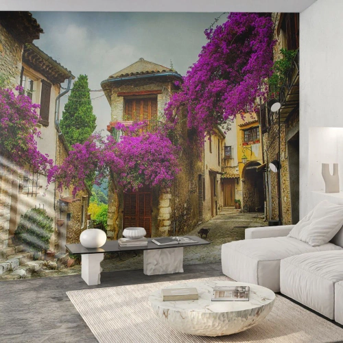 Tapet Standard Eco - Sub un baldachin floral - Peisaj, Arhitectură, Oraș - 250x175 cm