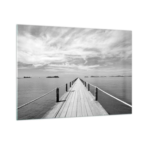 Tablou pe sticlă - Ce zici de o călătorie... - 100x70 cm