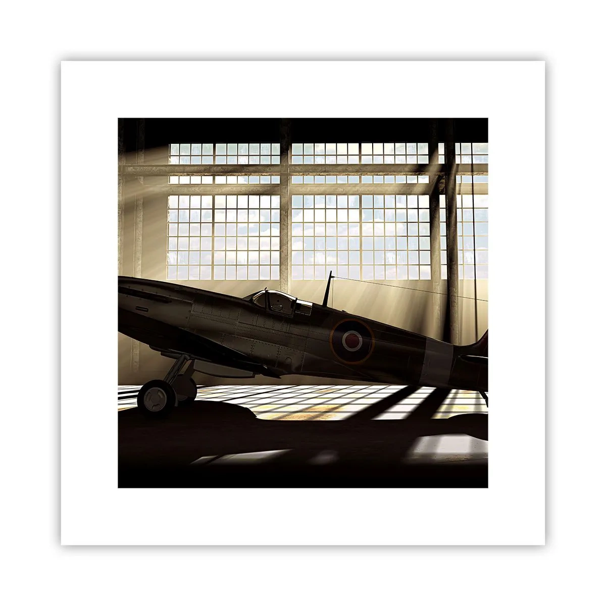 Poster - Odihna războinicului - 30x30 cm