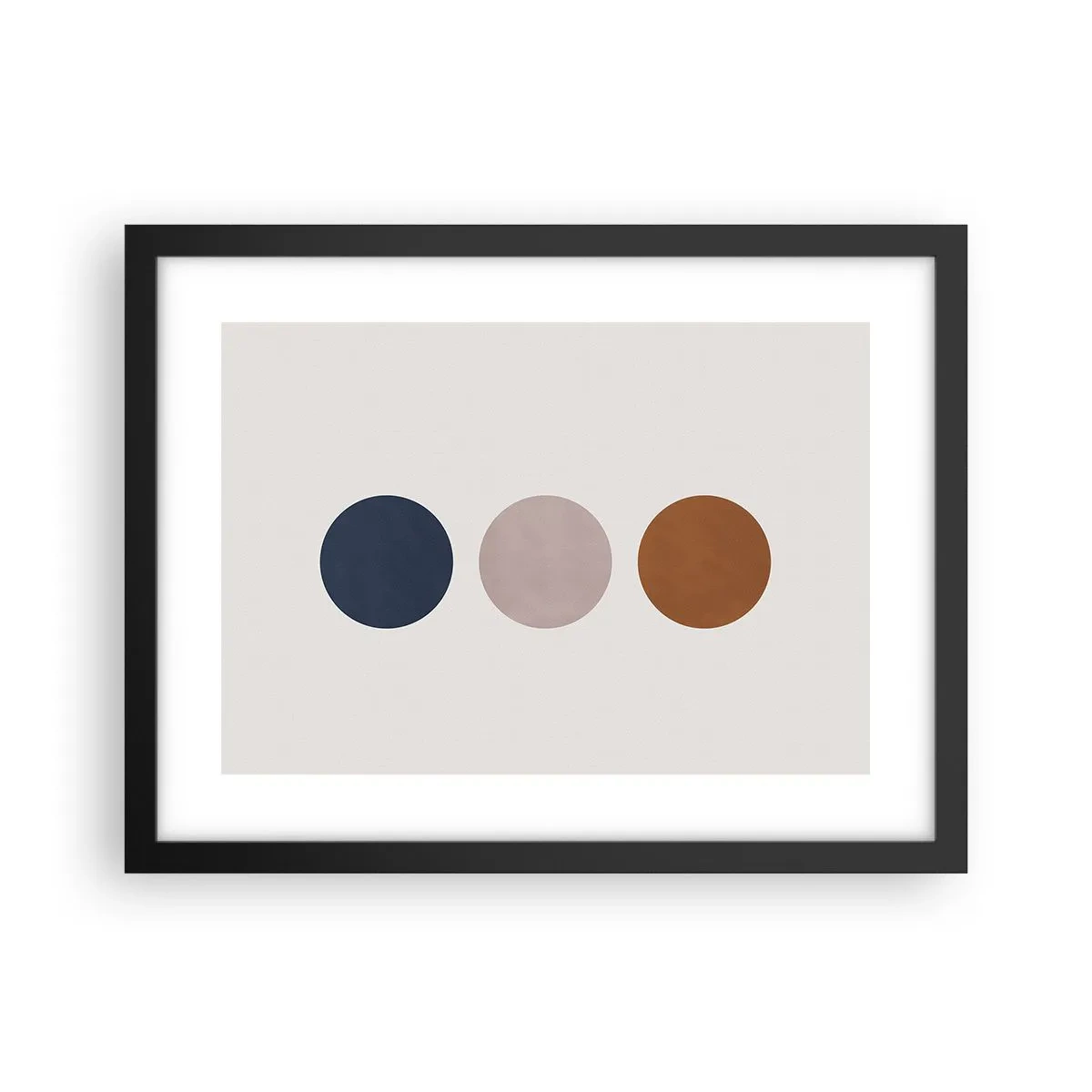 Poster în ramă neagră - Simbol de excelență - 40x30 cm